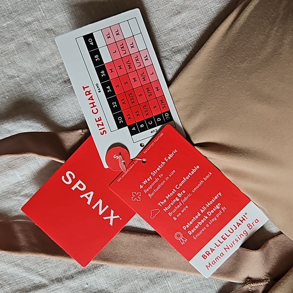 Spanx nude nursing bra llelujah size small - Picture 7 of 15